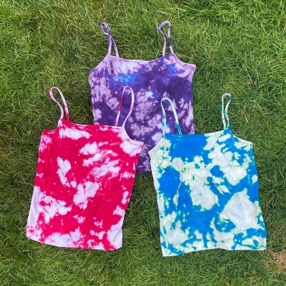tie dye tank tops - Picture 1 of 1